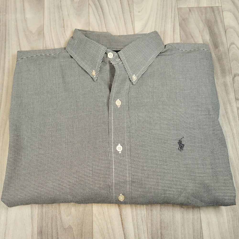 Ralph Lauren Golf Shirt XL Blake Button Down